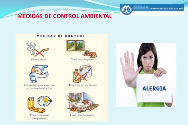 MEDIDAS DE CONTROL EN LA ALERGIA Y PREVENCIÓN 