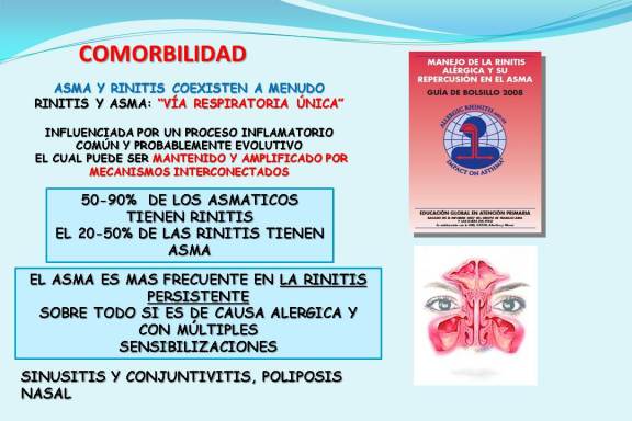 COMORBILIDAD O ASOCIACIÓN ENTRE RINITIS Y ASMA ALÉRGICO